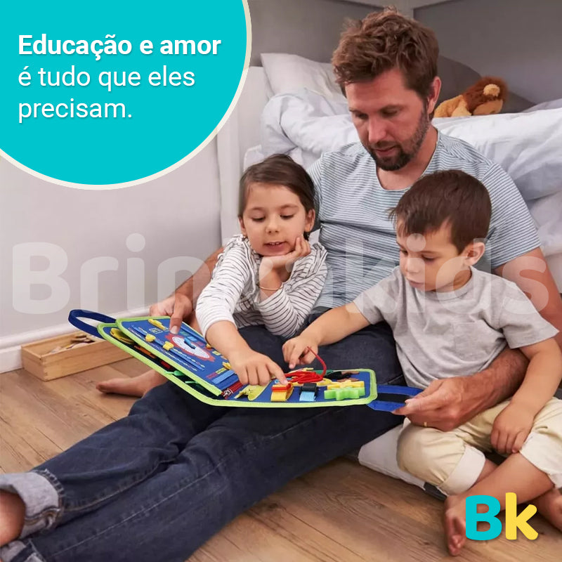 EducaBag - Maleta Sensorial Brinkakids para Desenvolvimento Infantil