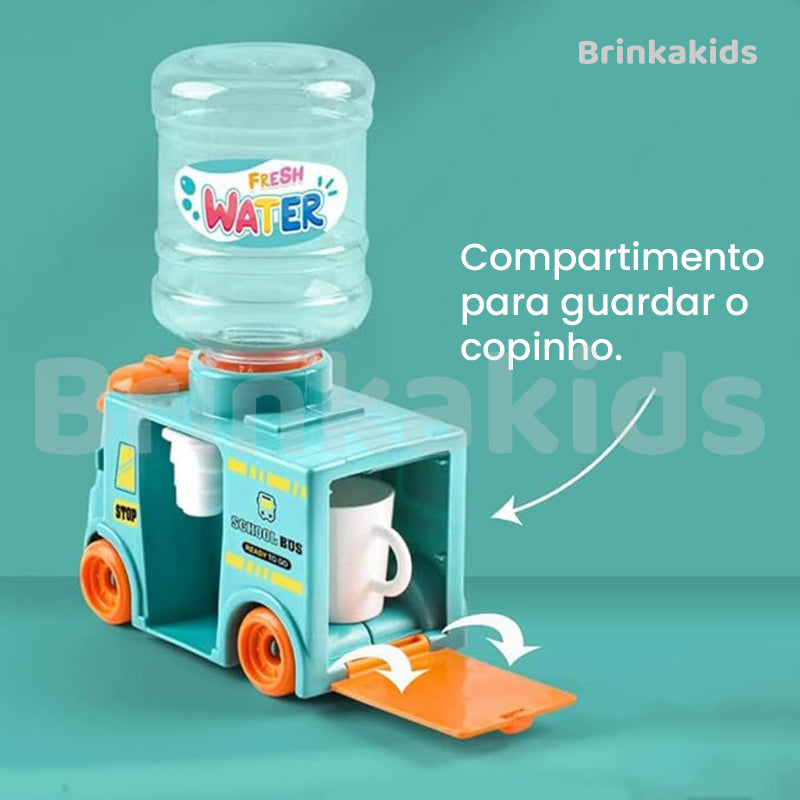 AquaVrum: Bebedouro Infantil Divertido em Formato de Carrinho